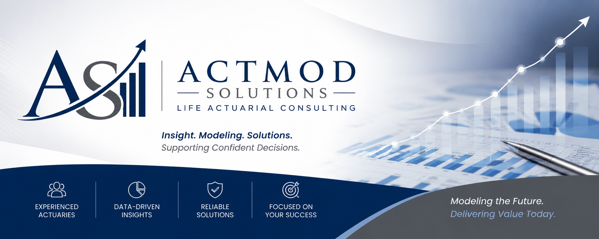 Actmod Solutions — Life Actuarial Consulting. Insight. Modeling. Solutions.